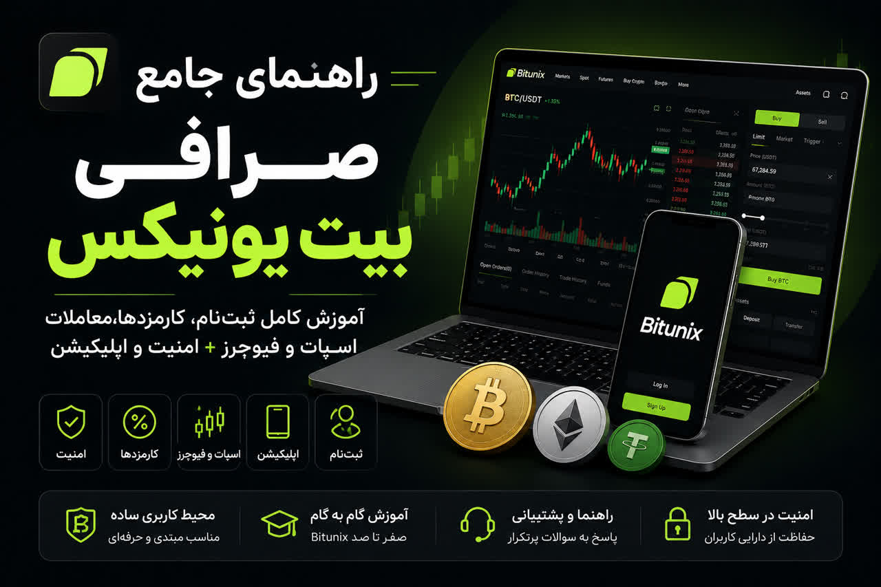 راهنمای جامع صرافی بیت یونیکس