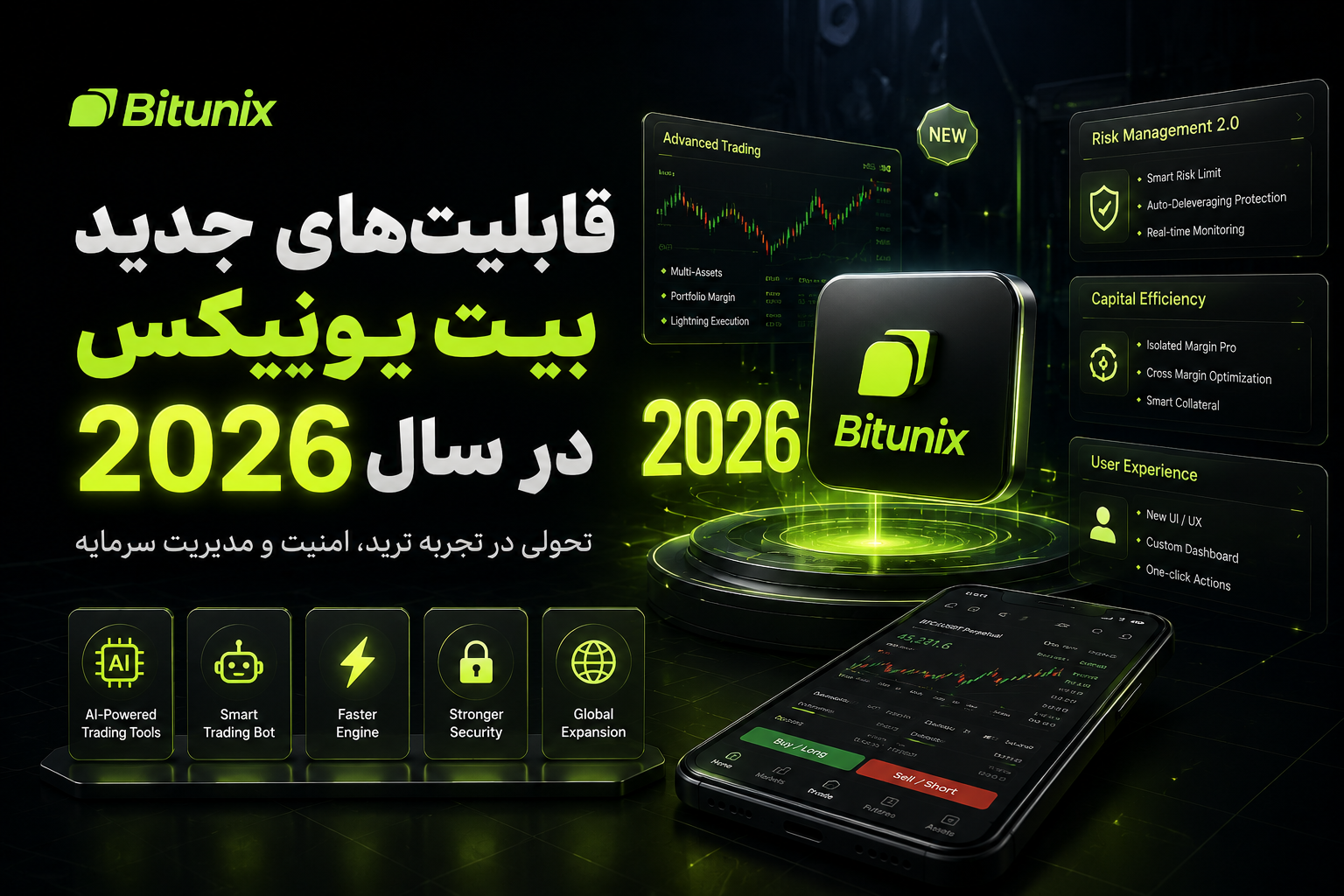 قابلیت‌های جدید بیت یونیکس در سال ۲۰۲۶