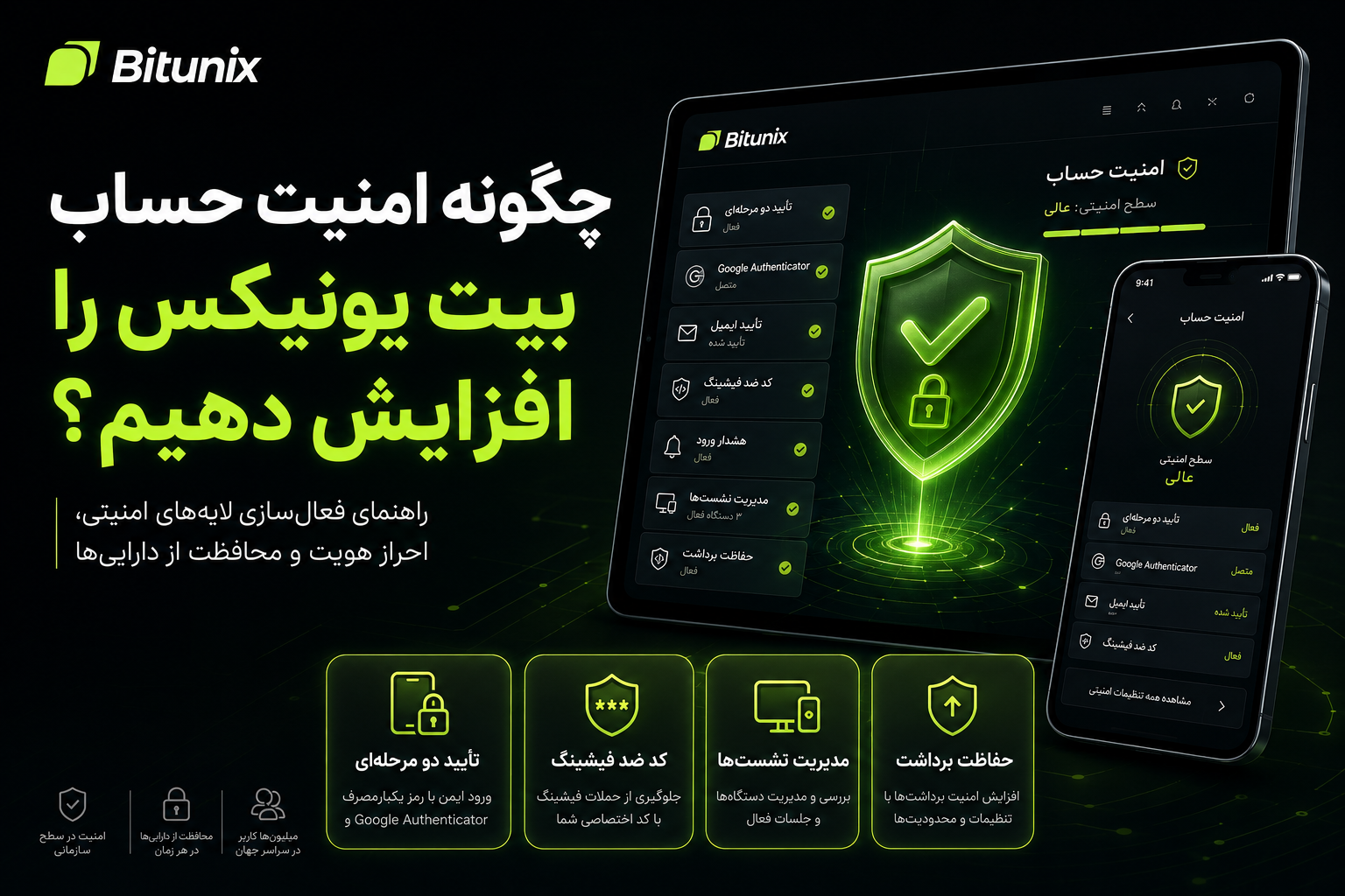 چگونه امنیت حساب بیت یونیکس را افزایش دهیم؟
